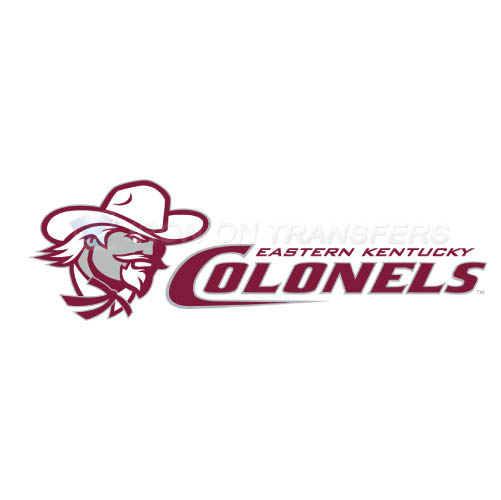 Eastern Kentucky Colonels Logo T-shirts Iron On Transfers N4320